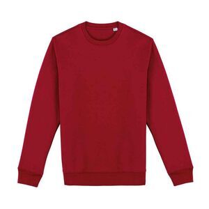 Native Spirit Unisex Adult Crew Neck Sweatshirt / Hibiscus Red